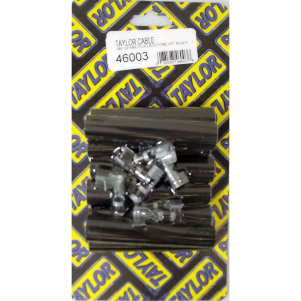 Straight-Spark-Plug-Boot--Terminal-Kit---Black