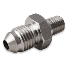 Load image into Gallery viewer, Straight-Stainless-Steel-An-To-Npt-Adapter