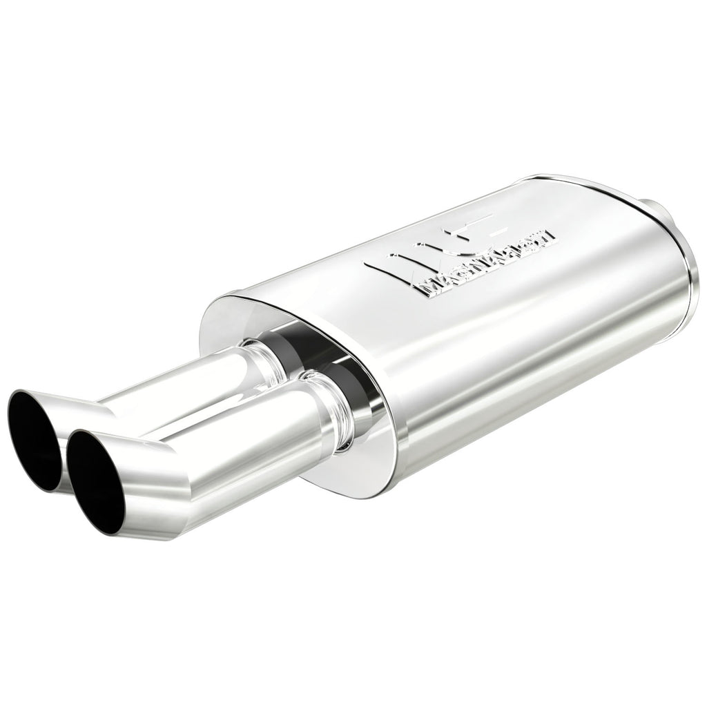 Straight-Through-Performance-Muffler;-2.252.5In.-CenterDual;--5X14x8-Body