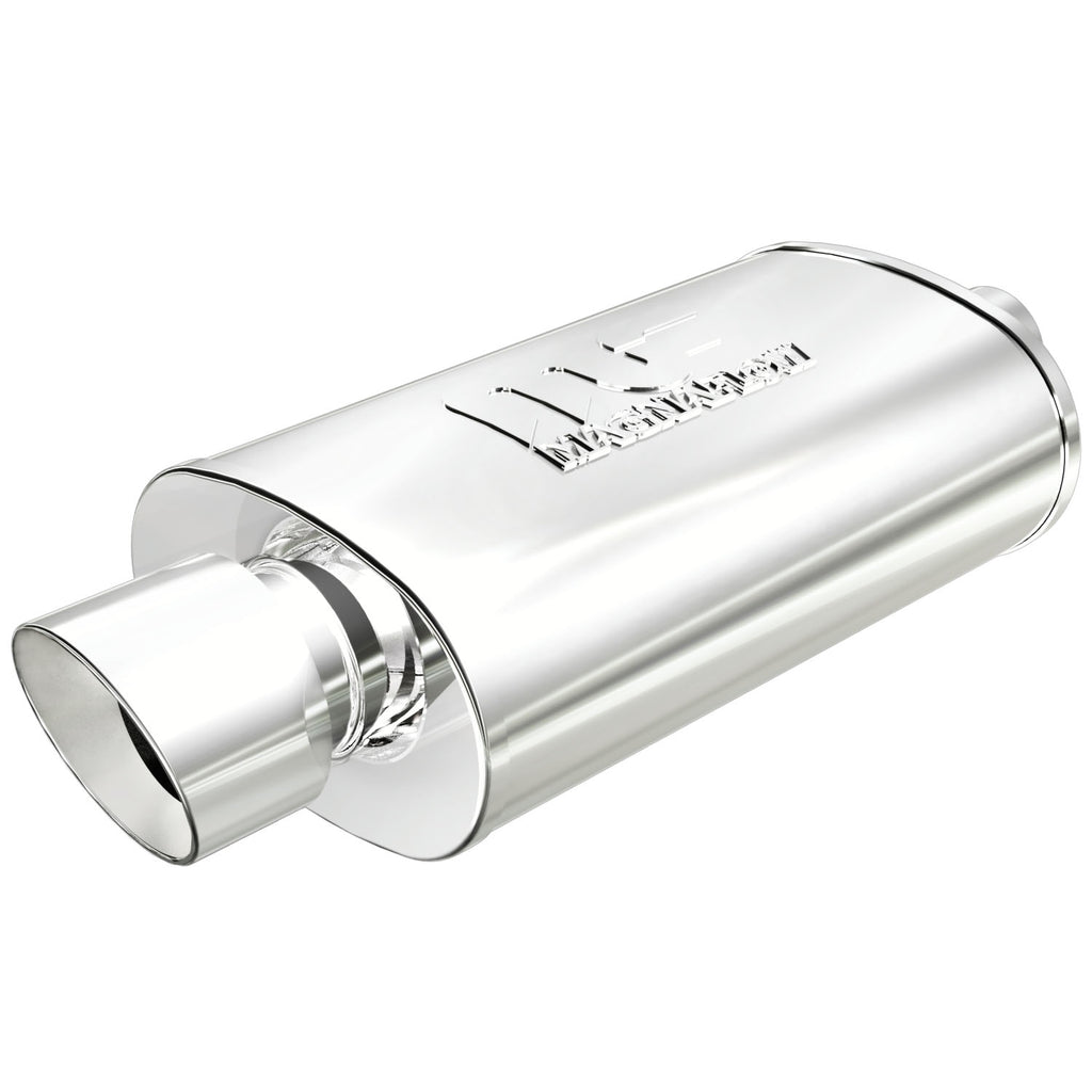 Straight-Through-Performance-Muffler;-2.253.125In.-CenterCenter;--5X14x8-Body