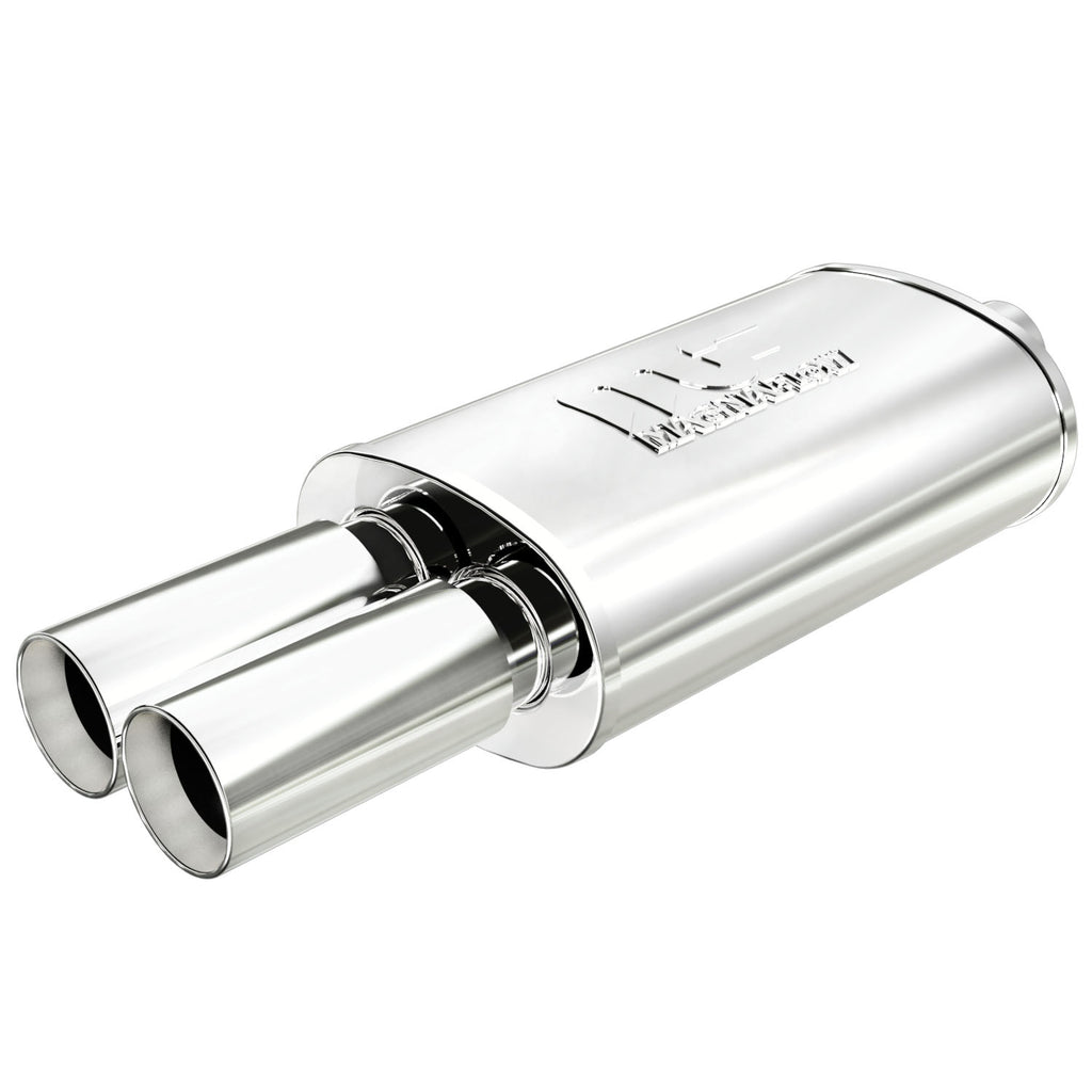 Straight-Through-Performance-Muffler;-2.253.125In.-CenterDual;--5X14x8-Body