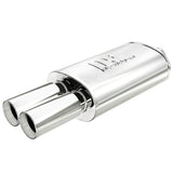 Magnaflow 14815 Straight-Through Performance Muffler; 2.25/3.125in. Center/Dual;  5x14x8 Body