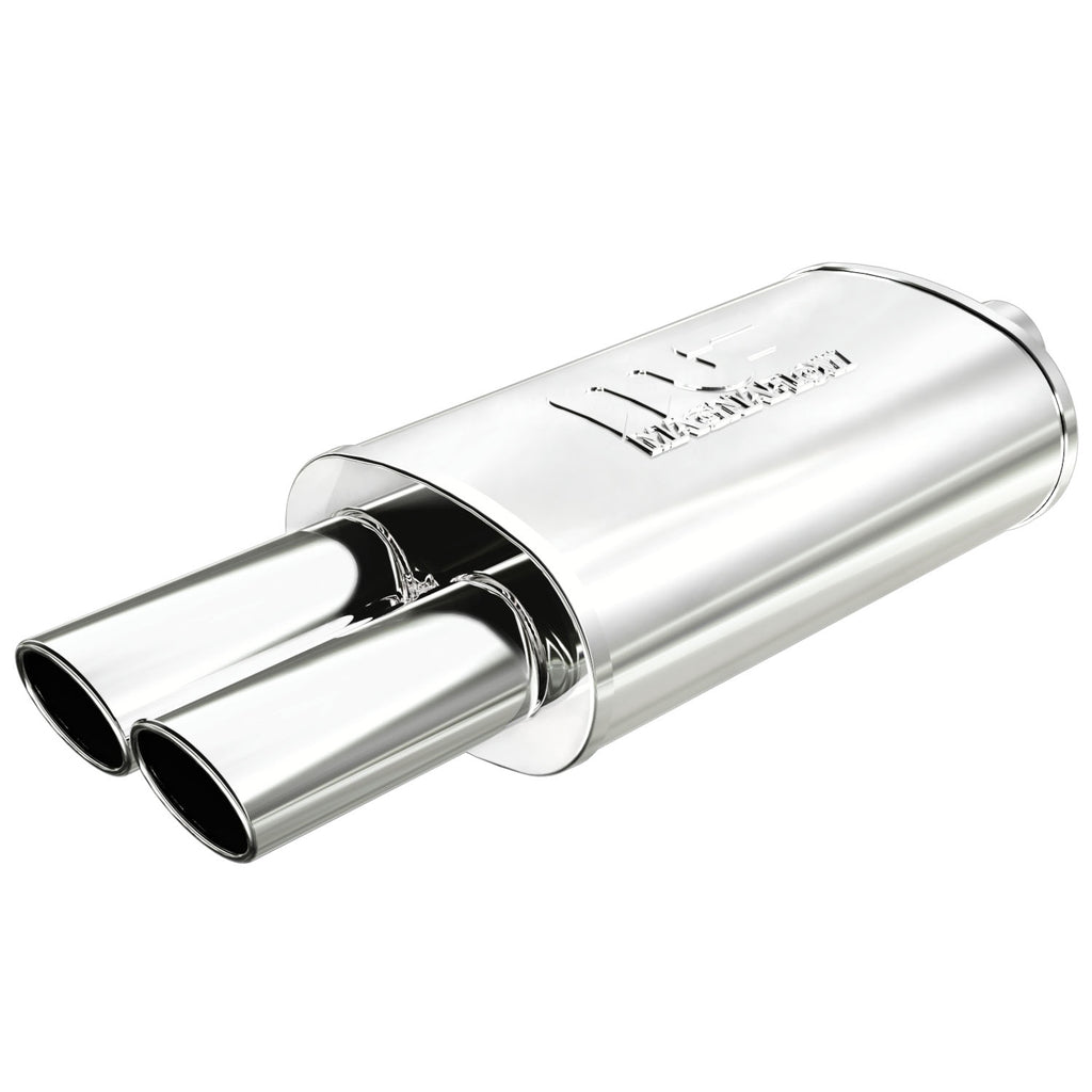 Straight-Through-Performance-Muffler;-2.253.25In.-CenterDual;--5X14x8-Body