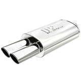 Magnaflow 14830 Straight-Through Performance Muffler; 2.25/3.25in. Center/Dual;  5x14x8 Body