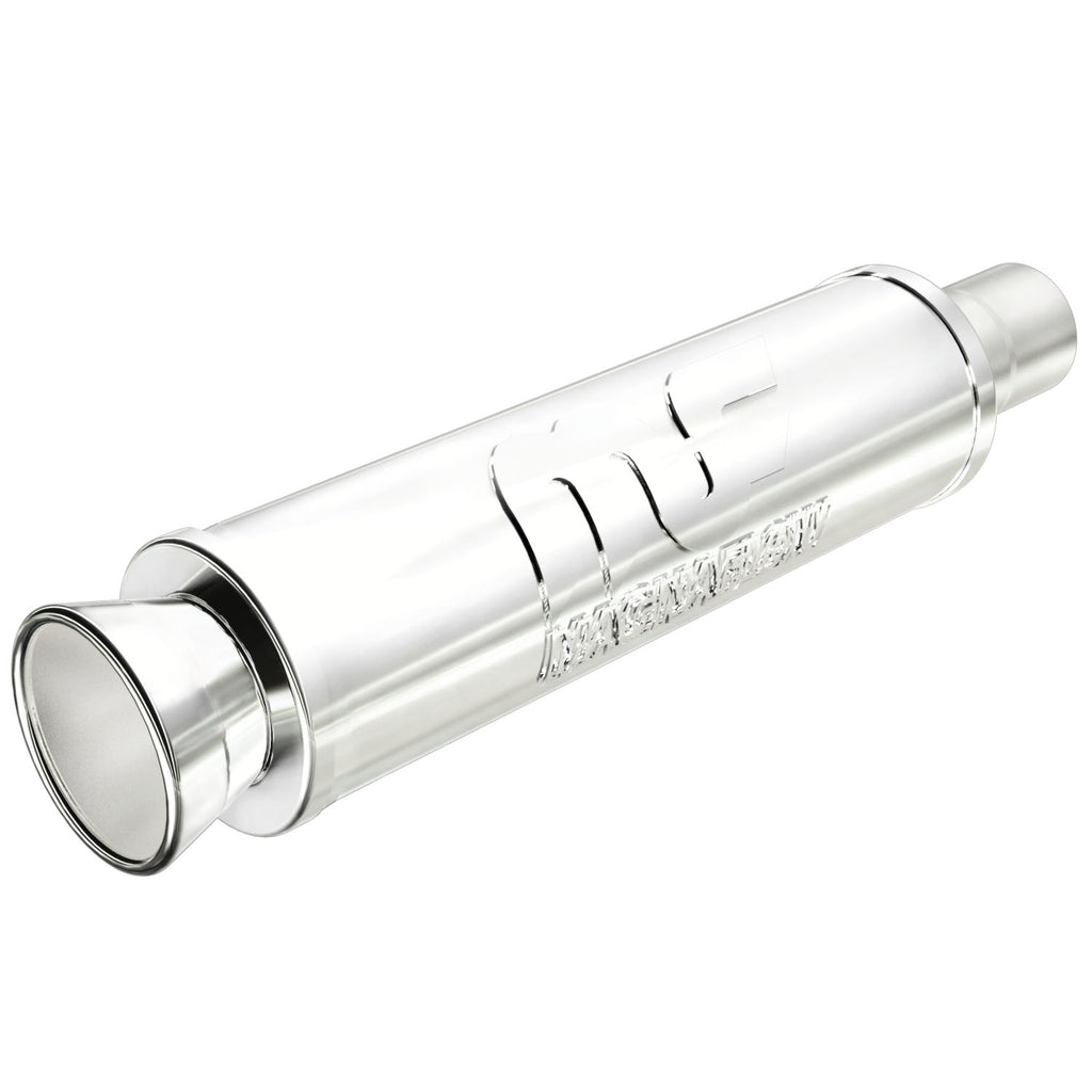Straight-Through-Performance-Muffler;-2.253.375In.-CenterCenter;--4X14x4-Body