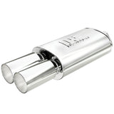 Magnaflow 14816 Straight-Through Performance Muffler; 2.25/3.5in. Center/Dual;  5x14x8 Body