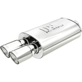 Magnaflow 14862 Straight-Through Performance Muffler; 2.25/3in. Center/Dual;  5x14x8 Body