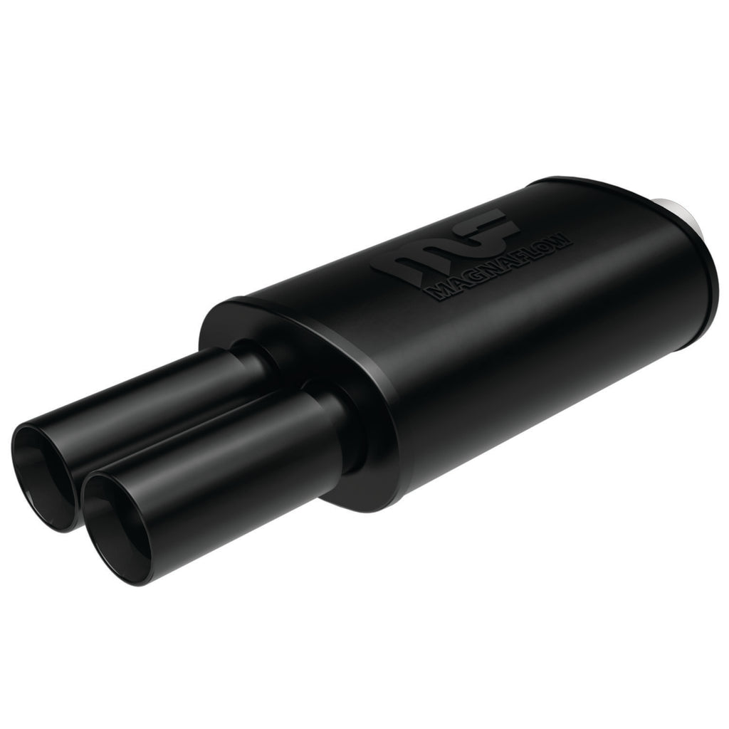 Straight-Through-Performance-Muffler;-2.253In.-CenterDual;--5X14x8-Body