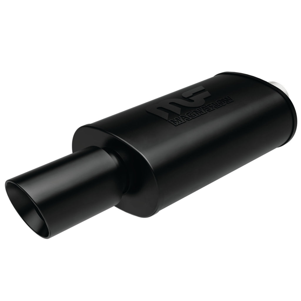 Straight-Through-Performance-Muffler;-2.254In.-CenterCenter;--5X14x8-Body