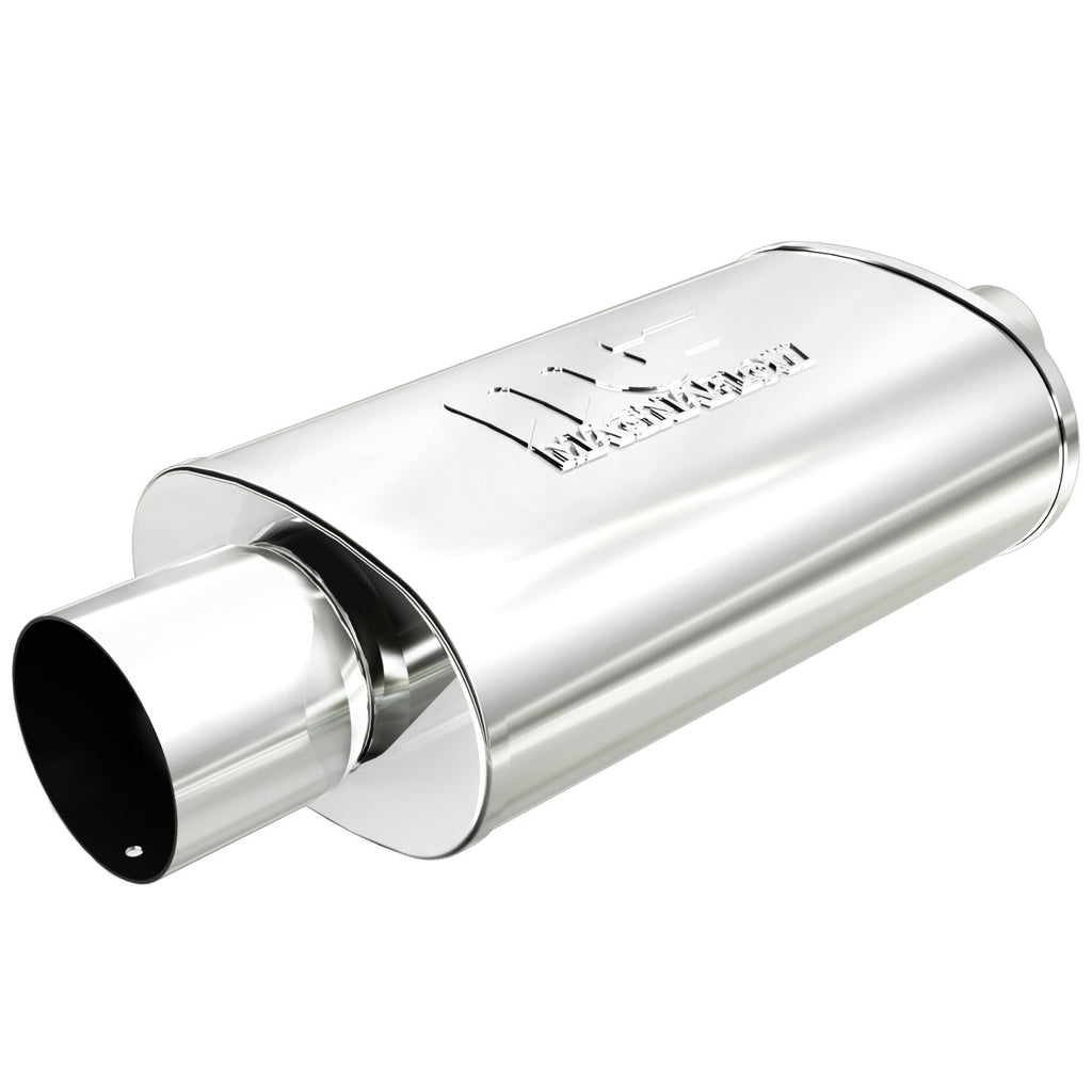 Straight-Through-Performance-Muffler;-2.254In.-CenterCenter;--5X14x8-Body