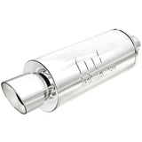 Magnaflow 14813 Straight-Through Performance Muffler; 2.25/4in. Center/Center;  6x14x6 Body