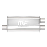 Magnaflow 12266 Straight-Through Performance Muffler; 2.5/2.25in. Offset/Dual;  5x18x8 Body