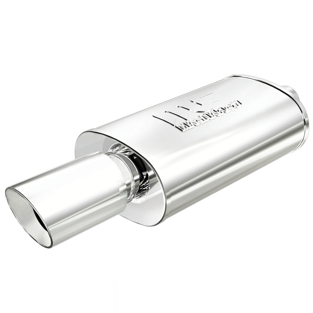 Straight-Through-Performance-Muffler;-34In.-CenterCenter;--5X14x8-Body