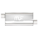 Magnaflow 14239 Straight-Through Performance Muffler; 3in. Offset/Offset;  5x14x8 Body