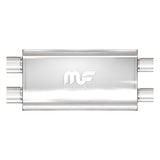 Magnaflow 12599 Straight-Through Performance Muffler; 3in. Dual/Dual;  5x22x11 Body