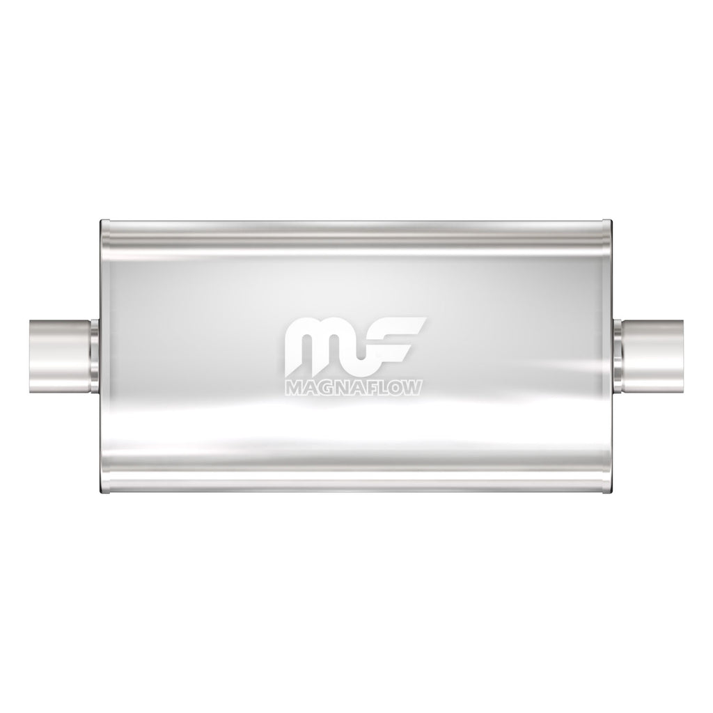 Straight-Through-Performance-Muffler;-3In.-CenterCenter;--5X22x11-Body