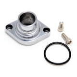 Trans-Dapt 6002 STRAIGHT-UP Style Water Neck; O-Ring SealSB and BB Chevy V8- Polished ALUMINUM