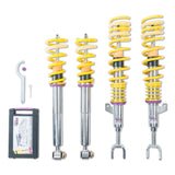 KW 180200BU Height adjustable stainless steel coilovers with adjustable rebound damping