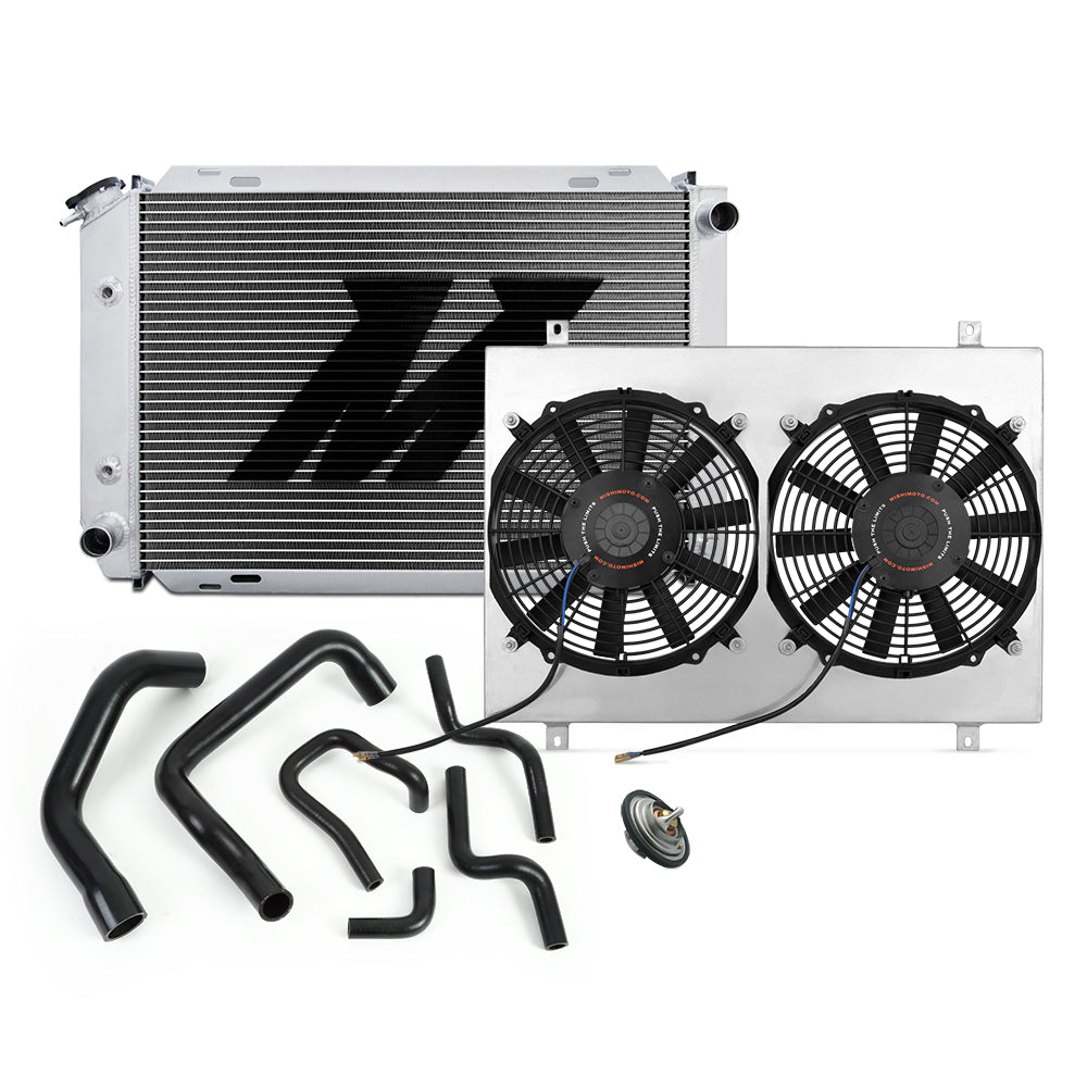 Street-Cooling-Essentials-Bundle,-For-1979-1985-Ford-Mustang-V8