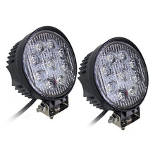 Load image into Gallery viewer, Street-Series-4In-Round-High-Powered-Led-27W--1755Lm-(Pair)