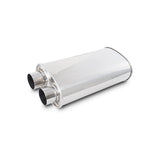 Vibrant 1159 STREETPOWER Oval Muffler, 2.50