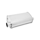 Vibrant 1129 STREETPOWER Oval Muffler, 2.5