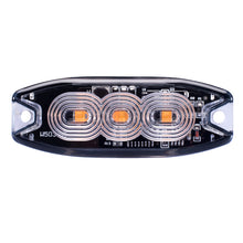 Load image into Gallery viewer, Strobe-Pro-Series-3-Led-Ultra-Thin-Strobe-Marker-W-Clear-Lens-(Amber)