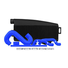 Load image into Gallery viewer, Subaru-02-07-Wrx04-07-Sti-Top-Mount-Intercooler-Kit---Powder-Coated-Black--Blue-Hoses