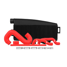Load image into Gallery viewer, Subaru-02-07-Wrx04-07-Sti-Top-Mount-Intercooler-Kit---Powder-Coated-Black--Red-Hoses