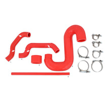Load image into Gallery viewer, Subaru-02-07-Wrx04-07-Sti-Top-Mount-Intercooler-Kit---Powder-Coated-Silver--Red-Hoses