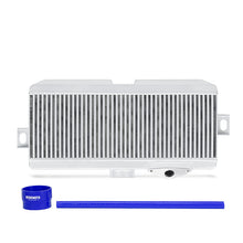 Load image into Gallery viewer, Subaru-08-15-Wrx-Sti-Top-Mount-Intercooler-Kit---Powder-Coated-Silver--Blue-Hoses