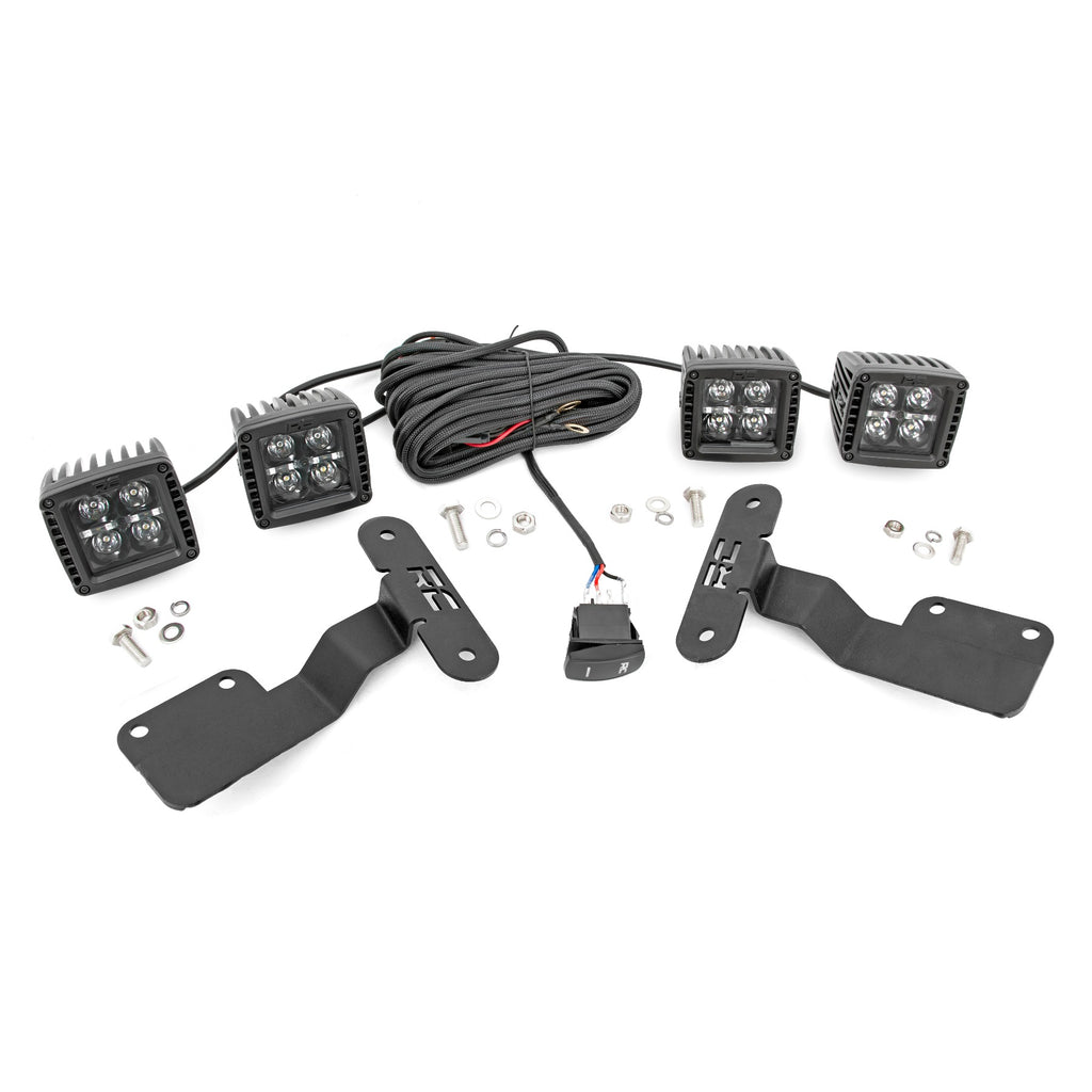 Subaru-2-Inch-Led-Lower-Windshield-Ditch-Kit-14-18-Forester-Cool-White-Drl-Rough-Country