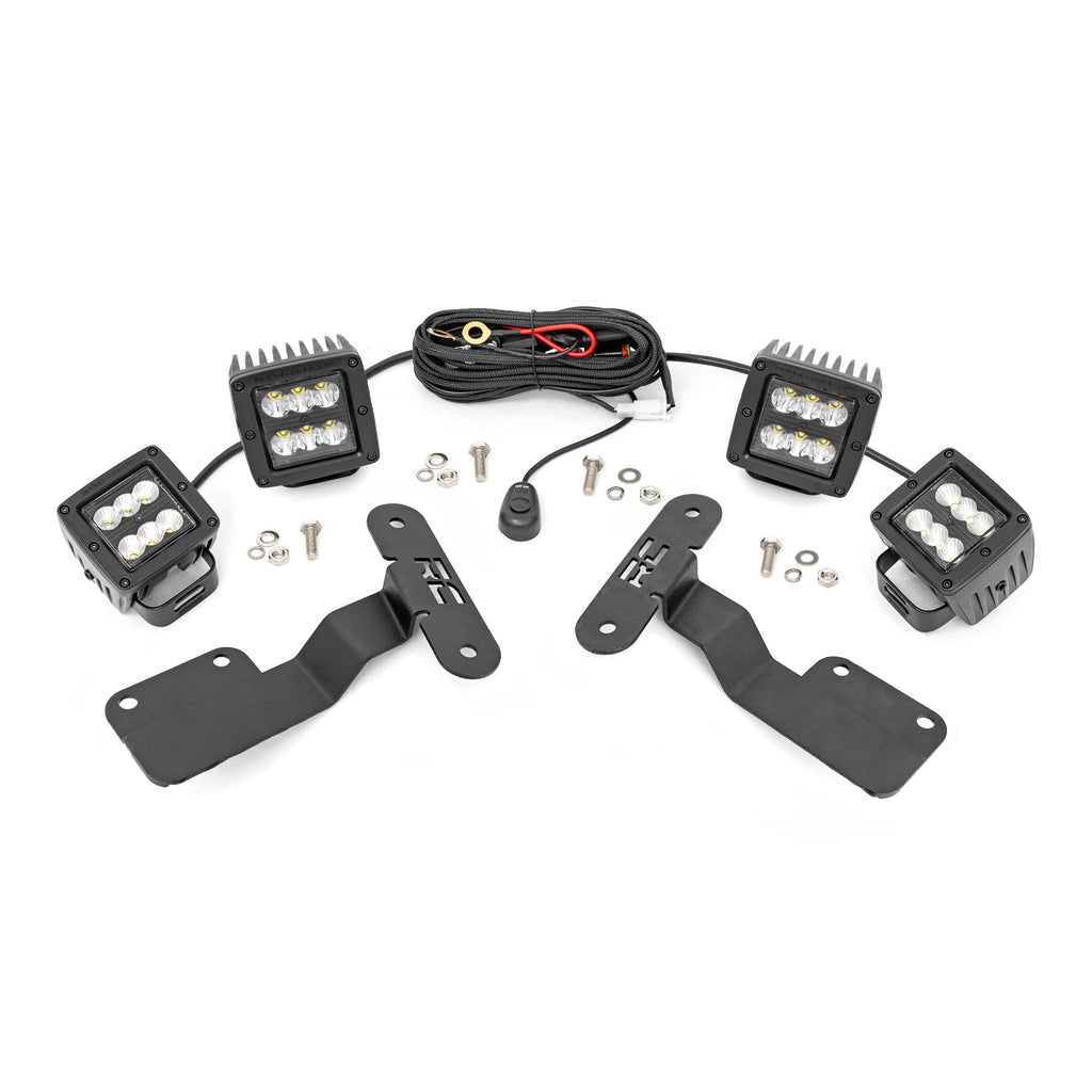 Subaru-2-Inch-Led-Lower-Windshield-Ditch-Kit-14-18-Forester-Spot-And-Flood-Beam-Rough-Country