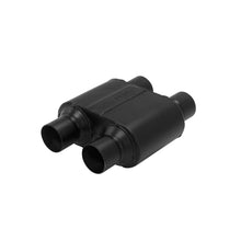 Load image into Gallery viewer, Super-10-Series-Muffler-Dual-2.5In-InletDual-2.5In-Outlets-409S-Stainless-Steel-Blk