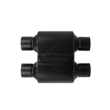 Load image into Gallery viewer, Super-10-Series-Muffler-Dual-2.5In-InletDual-2.5In-Outlets-409S-Stainless-Steel-Blk