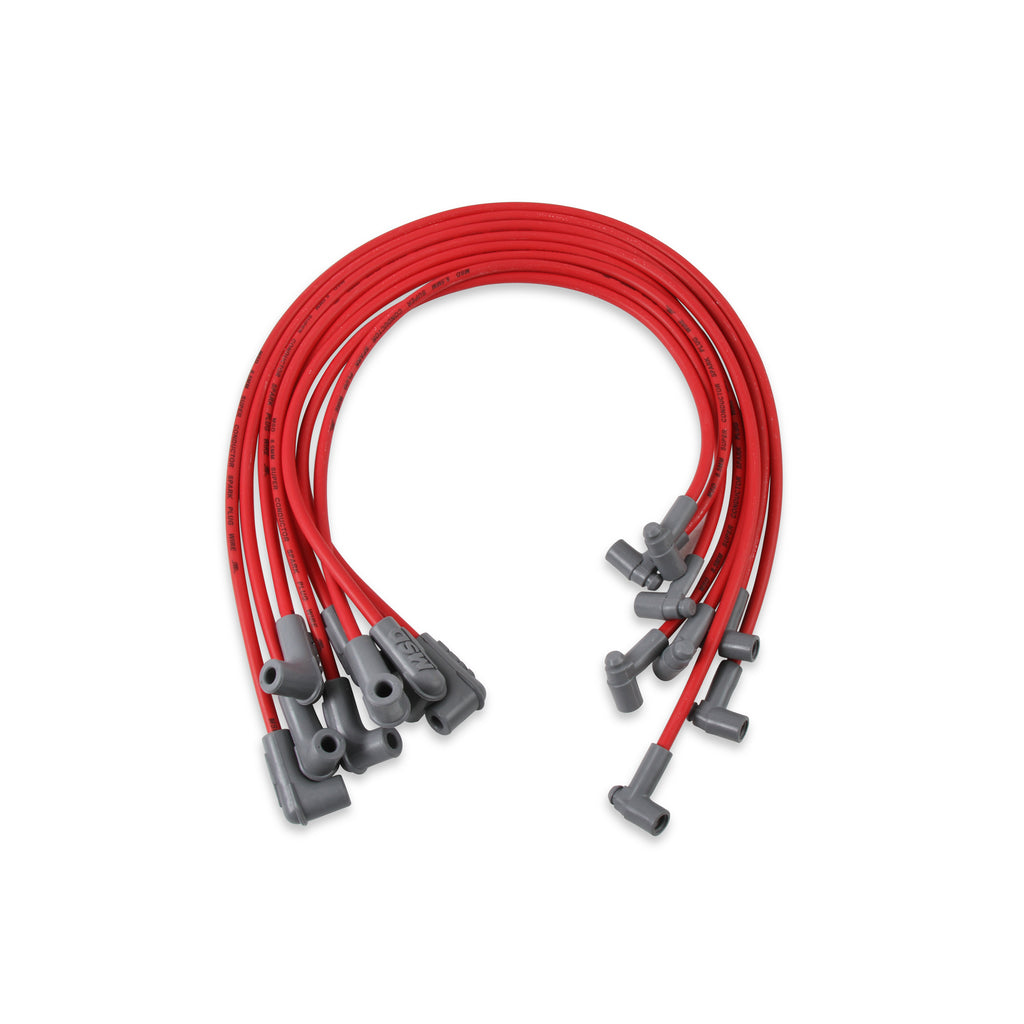Super-Conductor-8.5Mm-Spark-Plug-Wire-Set,-Small-Block-Chevy-For-Use-With-Hei-Cap