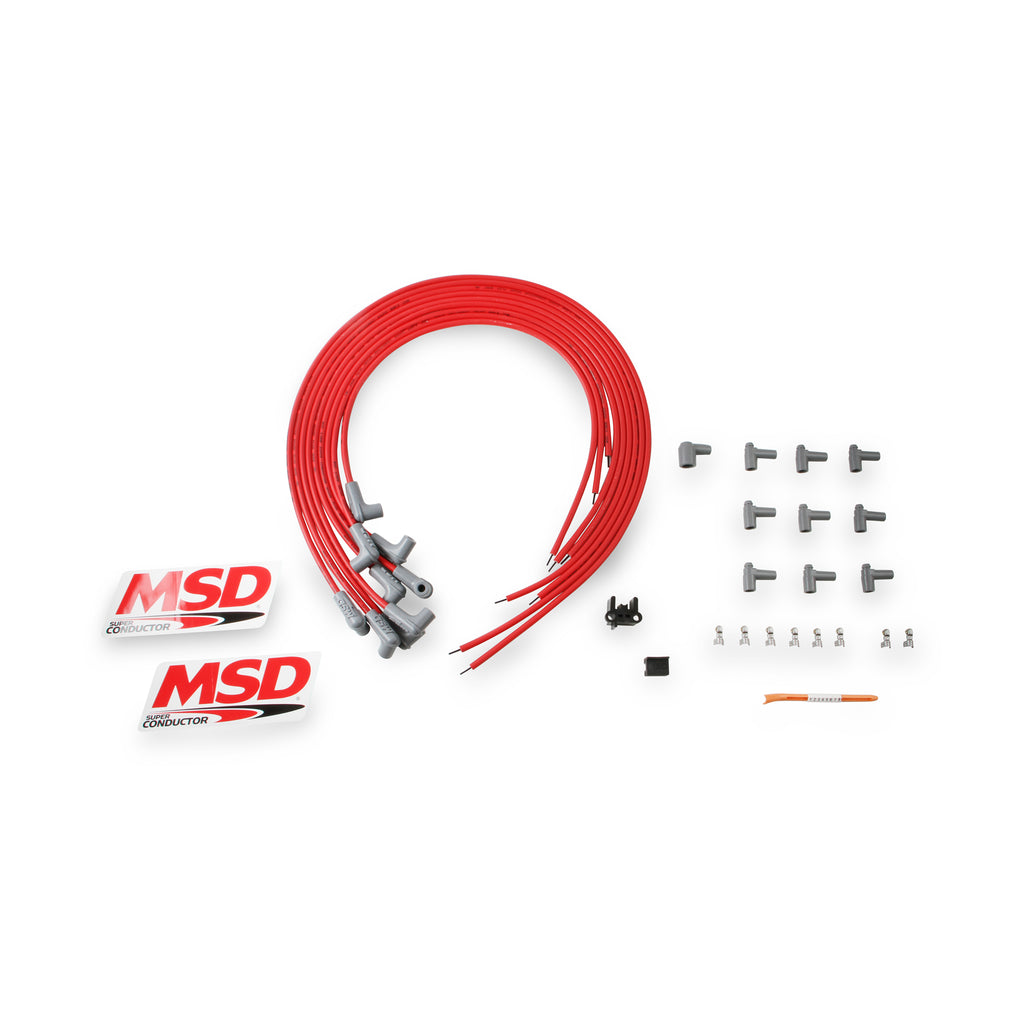 Super-Conductor-8.5Mm-Spark-Plug-Wire-Set,-8-Cylinder-90-Degrees-Plug90-Degrees-Cap