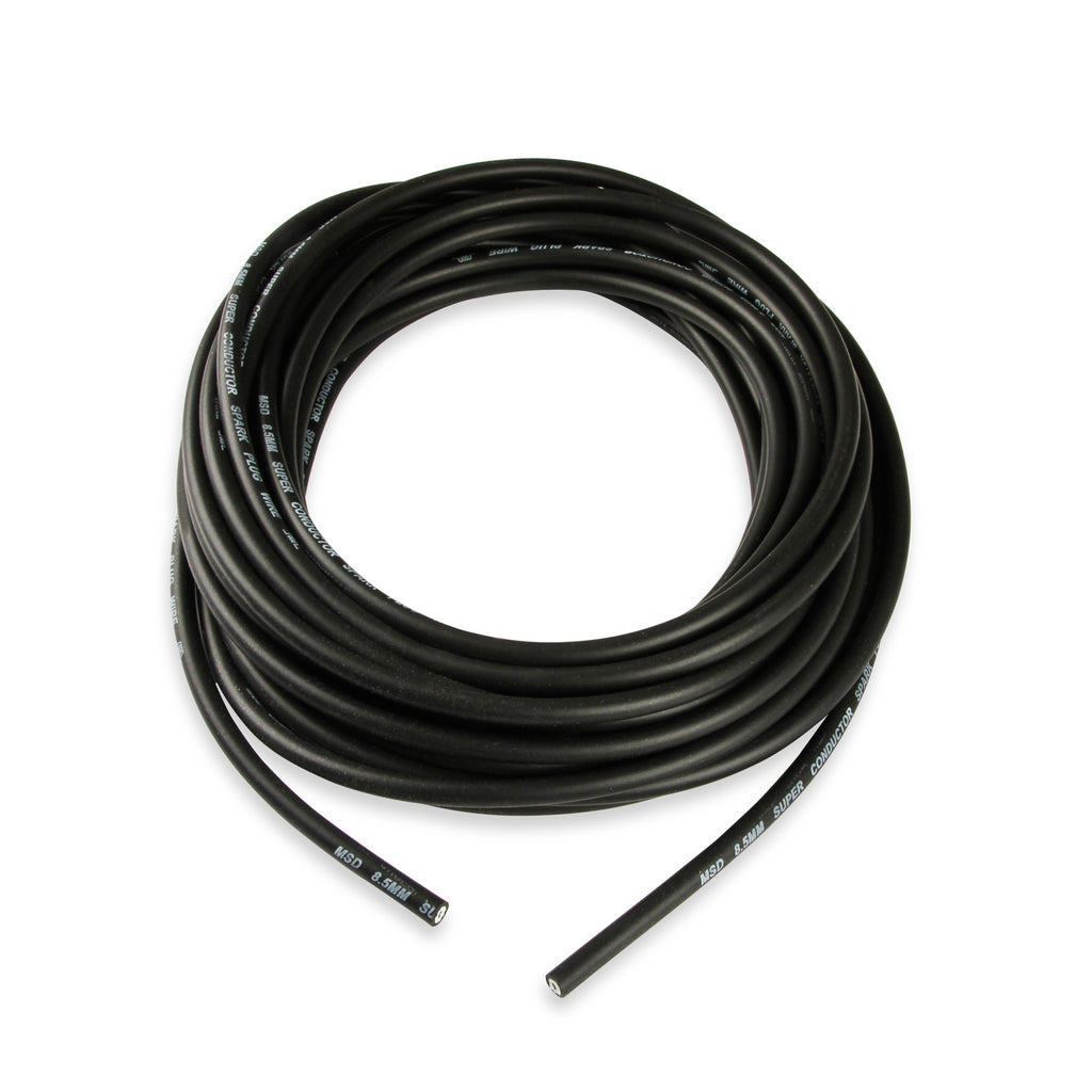 Super-Conductor-Spark-Plug-Wire,-Black-8.5Mm,-50-Ft