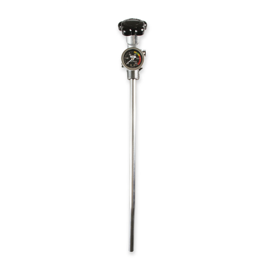 Super-Hi-Flo-Bottle-Valve-Assembly-W-Siphon-Tube-And-Black-Gauge