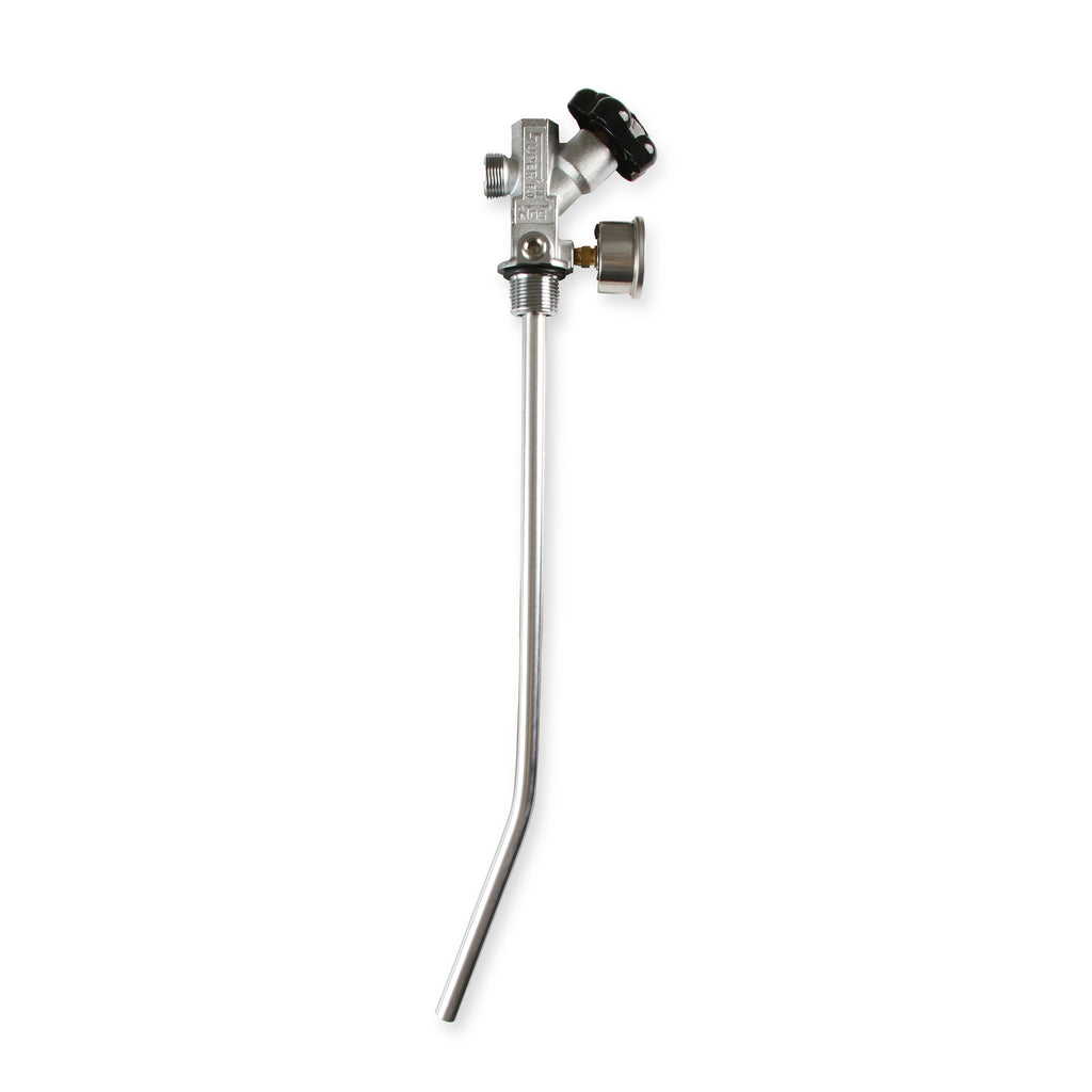 Super-Hi-Flo-Bottle-Valve-Assembly-W-Siphon-Tube-And-Black-Gauge