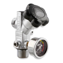 Load image into Gallery viewer, Super-Hi-Flo-Bottle-Valve-With-Black-Face-Gauge