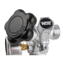 Load image into Gallery viewer, Super-Hi-Flo-Bottle-Valve-With-Black-Face-Gauge