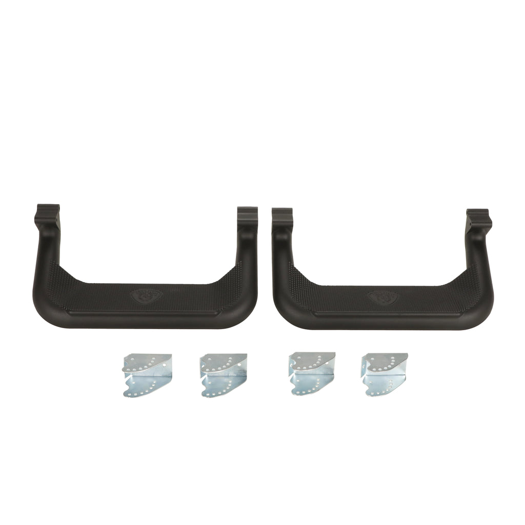 Super-Hoop;-AssistSide-Step;-Xp3-Black-Powder-Coat;-Pair