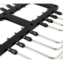 Load image into Gallery viewer, Supercharger-Black-Injector-Plate-With-Black-Plumbing