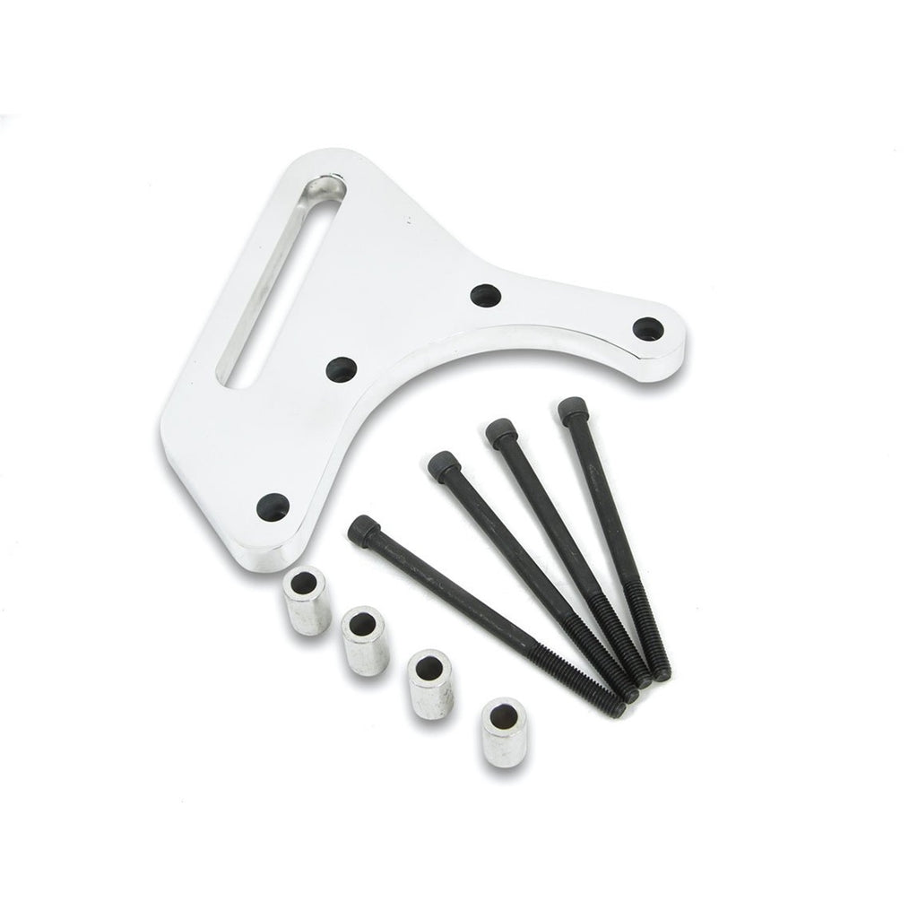 Supercharger-Idler-Pulley-Bracket---12-Pitch---Polished