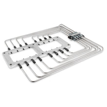 Load image into Gallery viewer, Supercharger-Polished-Injector-Plate-With-Black-Plumbing