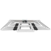 Load image into Gallery viewer, Supercharger-Polished-Injector-Plate-With-Black-Plumbing