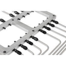 Load image into Gallery viewer, Supercharger-Polished-Injector-Plate-With-Black-Plumbing