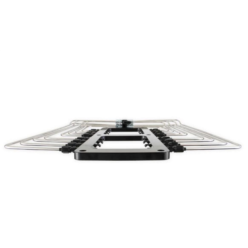 Supercharger-Wet-Nitrous-System,-Black-Injector-Plate,-Black-Plumbing,-Black-10-Lb-Bottle