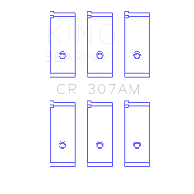 Suzuki-G-10-(Size-0.25Mm)-Connecting-Rod-Bearing-Set